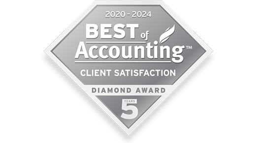 Best of Accounting Client Satisfaction Diamond Award